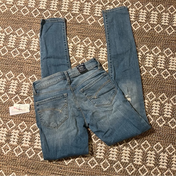 NWT Pacsun 5 Skinniest Sparkle Distressed Denim - Picture 7 of 7